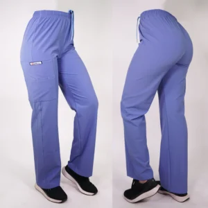 PANTALÓN CLÍNICO RECTO ANTIFLUIDO. ART. 799-3 - CELESTE