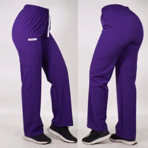 PANTALÓN CLÍNICO RECTO ANTIFLUIDO. ART. 799-4-A - MORADO OSCURO