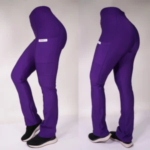 PANTALÓN CLINICO ELASTICADO SPANDEX. ART. 880-4-A - MORADO