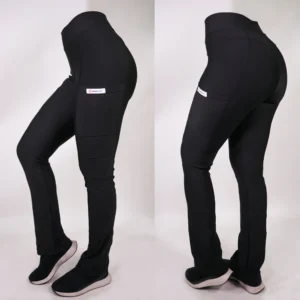 PANTALÓN CLINICO ELASTICADO SPANDEX. ART. 880-8-A - NEGRO