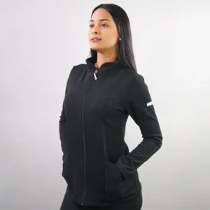 POLERÓN CLÍNICO SPANDEX - MUJER. ART. 907 - NEGRO