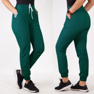 JOGGER CLÍNICO ANTIFLUIDOS. ART. 999-20 - VERDE PABELLÓN