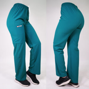 PANTALÓN CLÍNICO RECTO ANTIFLUIDO. ART. 799-15 - VERDE ESMERALDA