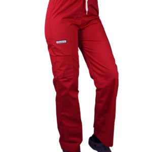 PANTALÓN CLÍNICO TELA POPLIN. ART. 823 - ROJO