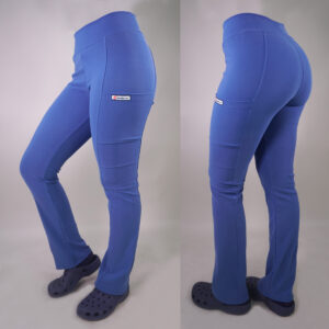 PANTALÓN CLINICO ELASTICADO SPANDEX. ART. 880-3 - CELESTE
