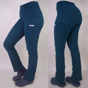 PANTALÓN CLINICO ELASTICADO SPANDEX. ART. 880-9 - PETROLEO