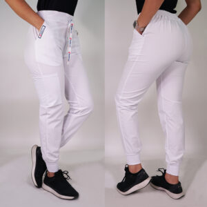 JOGGER CLÍNICO ANTIFLUIDOS. ART. 999-7 - BLANCO