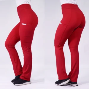 PANTALÓN CLINICO EXTRA-ELASTICADO FLEXXY. ART. FLEX-5 ROJO