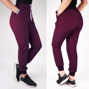 PANTALÓN JOGGER CLÍNICO ANTIFLUIDOS. ART. 999-23 - BERENJENA