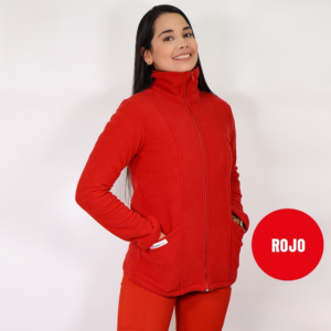 POLERÓN CLÍNICO POLAR - MUJER. ART. 200-5 - ROJO