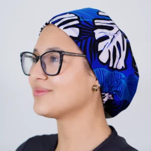GORRO CLINICO. AZUL REY ESTAMPADO. ART. 400-63