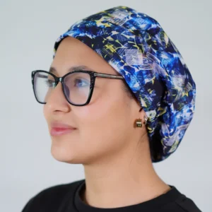 GORRO CLINICO. AZUL REY ESTAMPADO. ART. 400-64