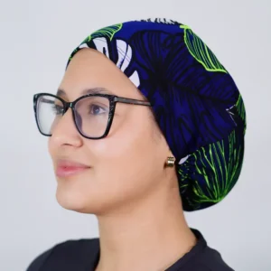 GORRO CLINICO. AZUL REY ESTAMPADO. ART. 400-69