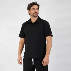 DELANTAL HOMBRE ANTIFLUIDOS - NEGRO - ART. AMADOR-8