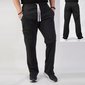 PANTALÓN CLÍNICO ANTIFLUIDOS HOMBRE- GRIS ACERO - ART. PHA-10