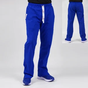PANTALÓN CLÍNICO ANTIFLUIDOS HOMBRE- AZUL REY - ART. PHA-2