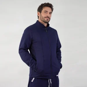 POLERÓN CLÍNICO SPANDEX - HOMBRE - AZUL MARINO - ART. PSH-1