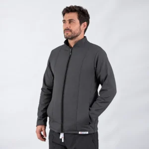 POLERÓN CLÍNICO SPANDEX - HOMBRE - GRIS - ART. PSH-10